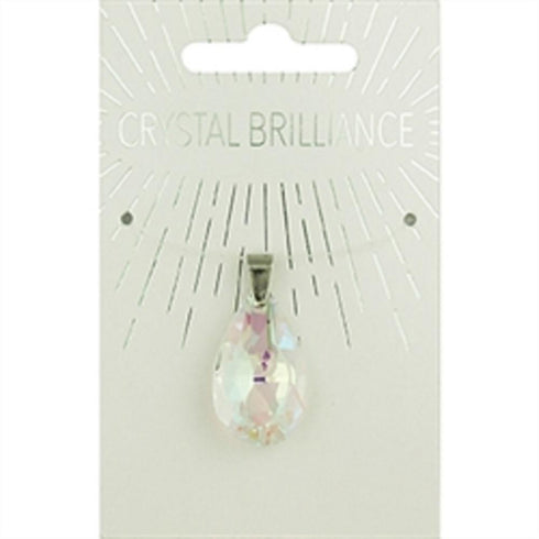 AussieSuperStore Jewellery Making Supplies Crystal AB Chinese Crystal Teardrop Pendant (in 2 colours) Chinese Crystal Teardrop Pendant (in 2 colours) | Jewellery Making Beads | Jewellery Making Supplies 9323823205324 CRY19016